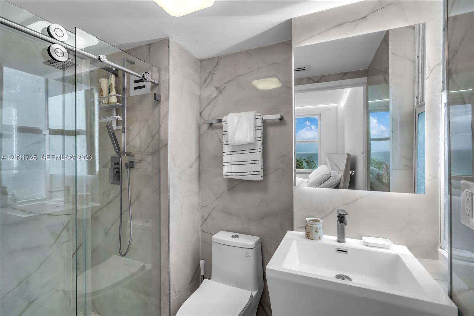 Photo of 9195 Collins Ave  #601, Surfside, Florida, 33154 - Master Bathroom #2