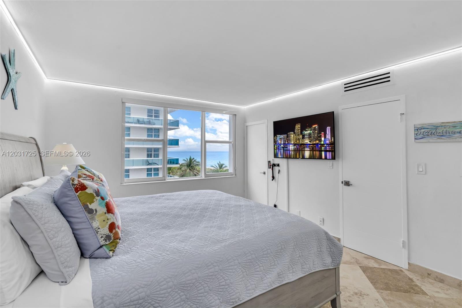Photo of 9195 Collins Ave  #601, Surfside, Florida, 33154 - Master Bedroom #1