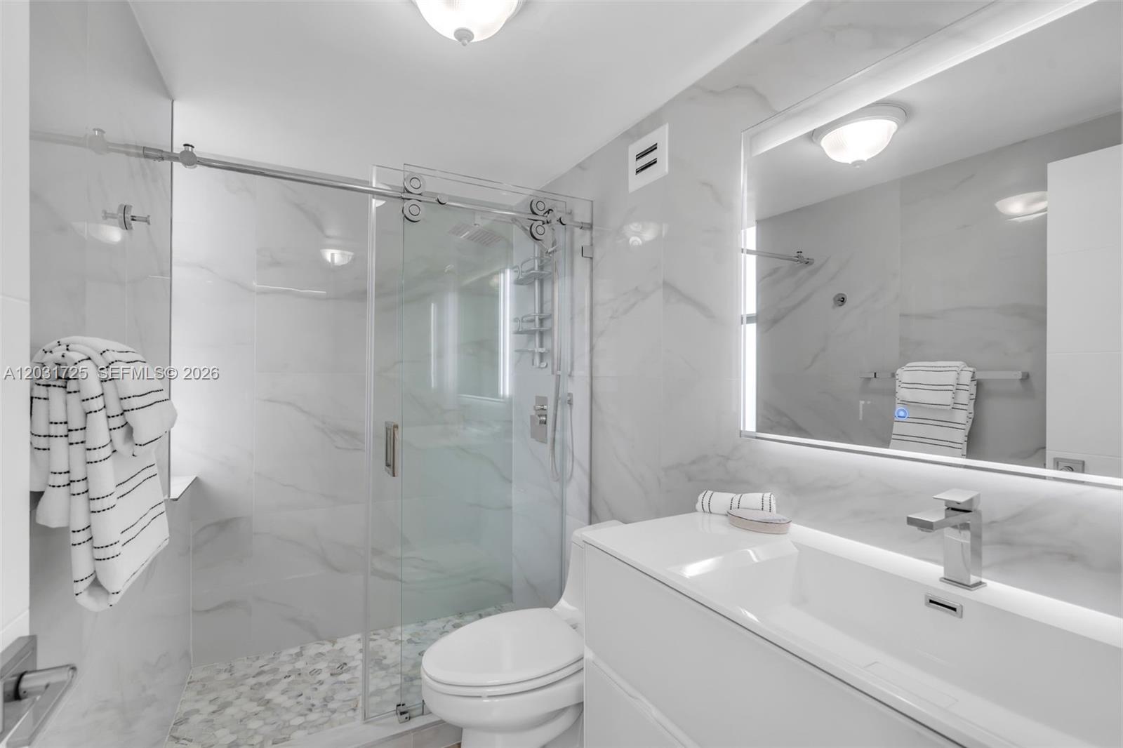 Photo of 9195 Collins Ave  #601, Surfside, Florida, 33154 - Master Bathroom #1
