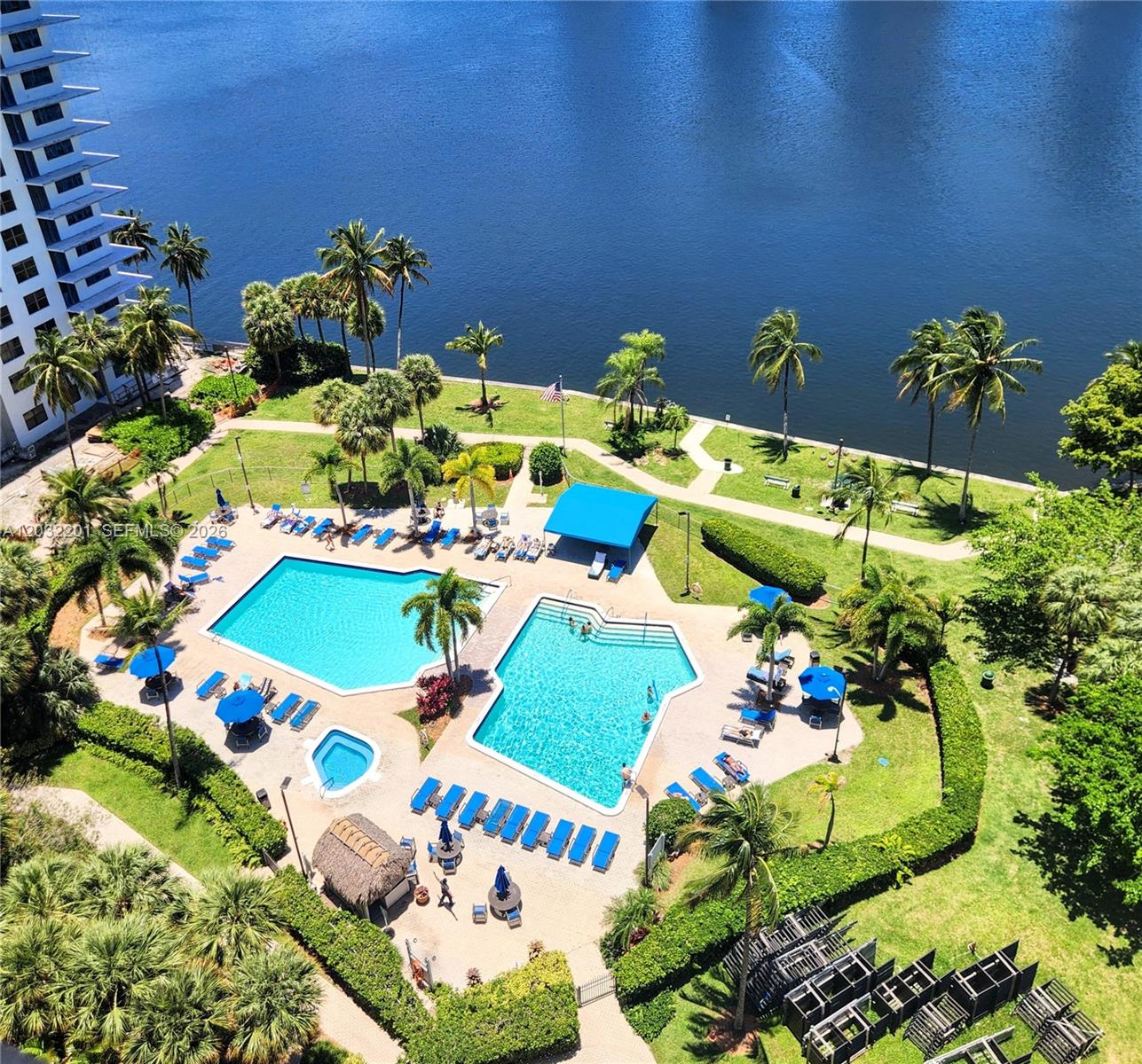 Photo of 18181 31st Ct  #1710, Aventura, Florida, 33160 - View of pool