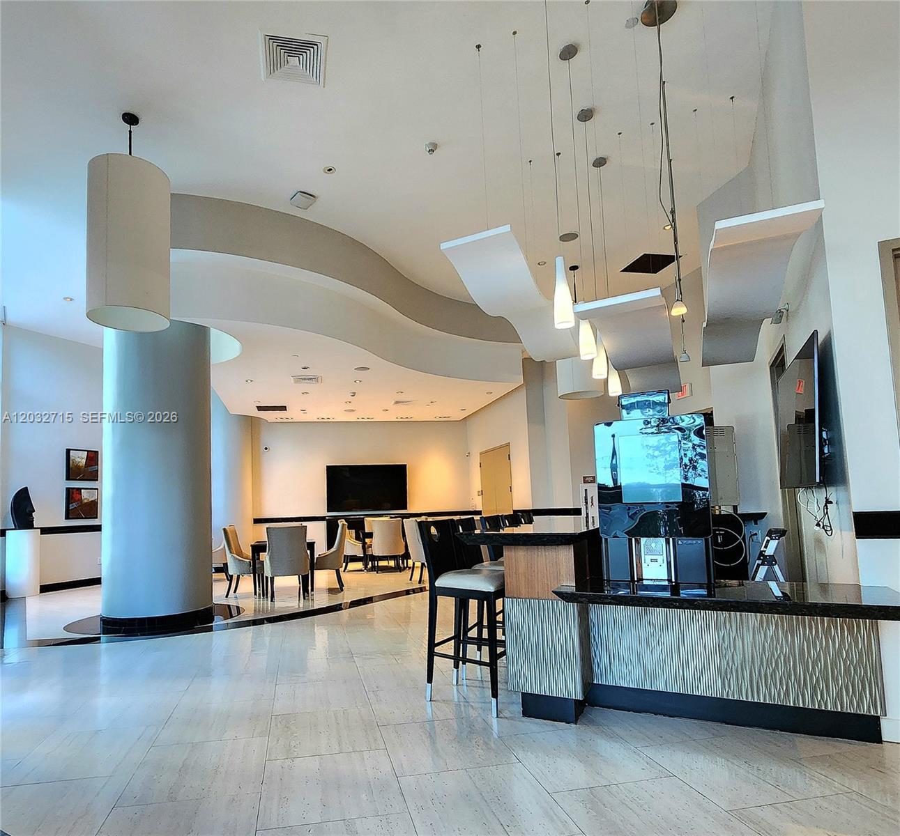 Photo of 3101 Ocean Dr  #1106, Hollywood, Florida, 33019 - Community Room, Cafe