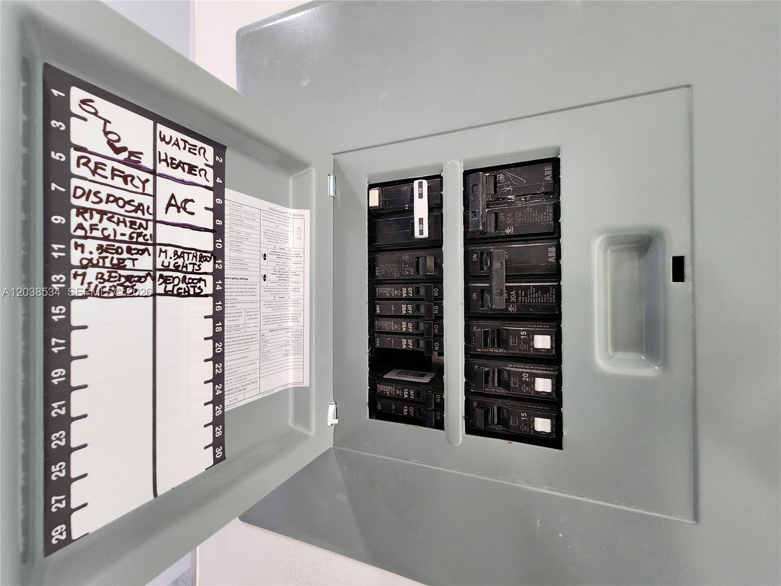 Photo of 3505 Ocean Dr  #716, Hollywood, Florida, 33019 - New Permitted Breaker Box