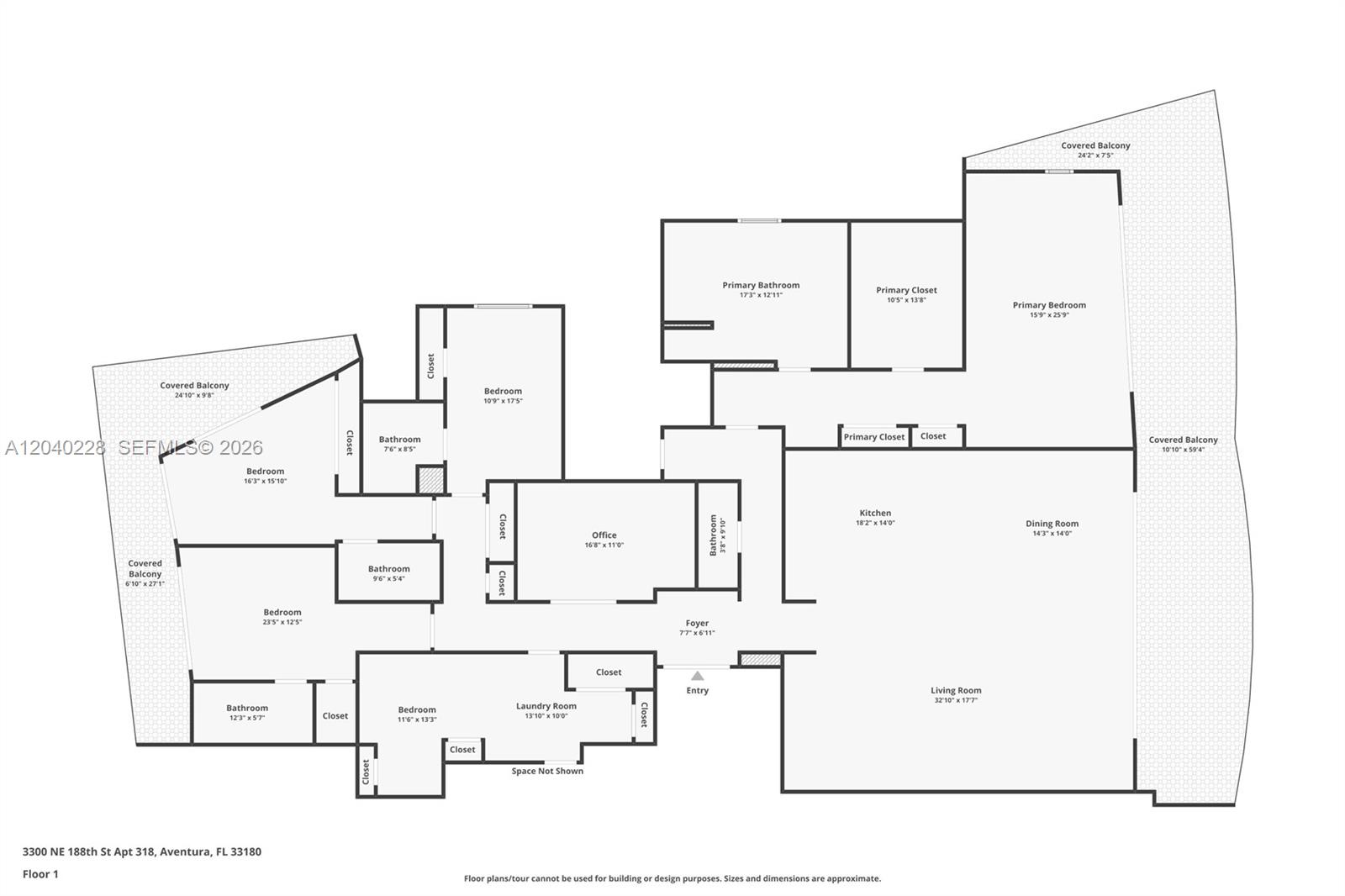 Photo of 3300 188th St  #318, Aventura, Florida, 33180 - 