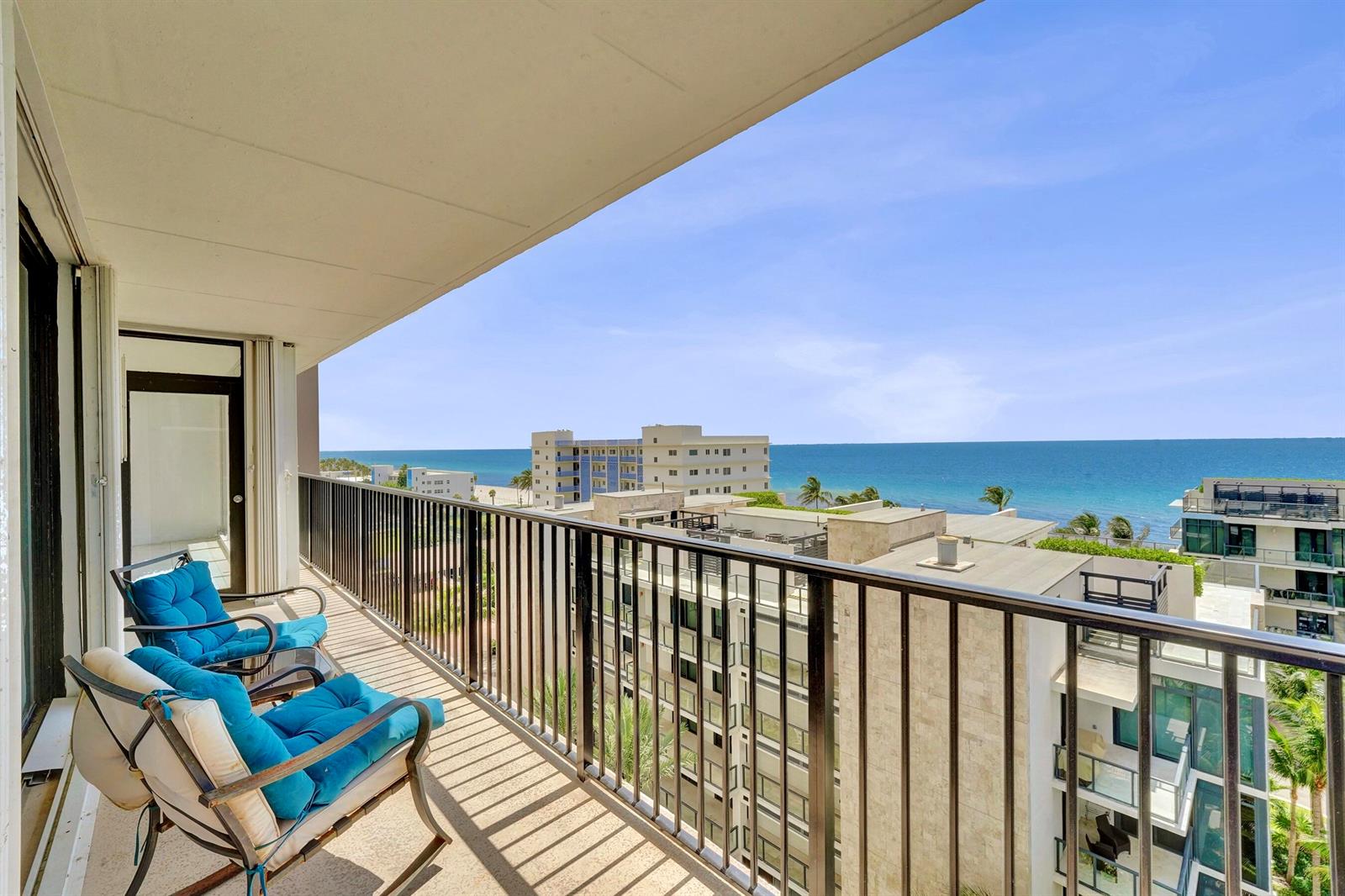 Photo of 2101 Ocean  #801, Hollywood, Florida, 33019 - Balcony view