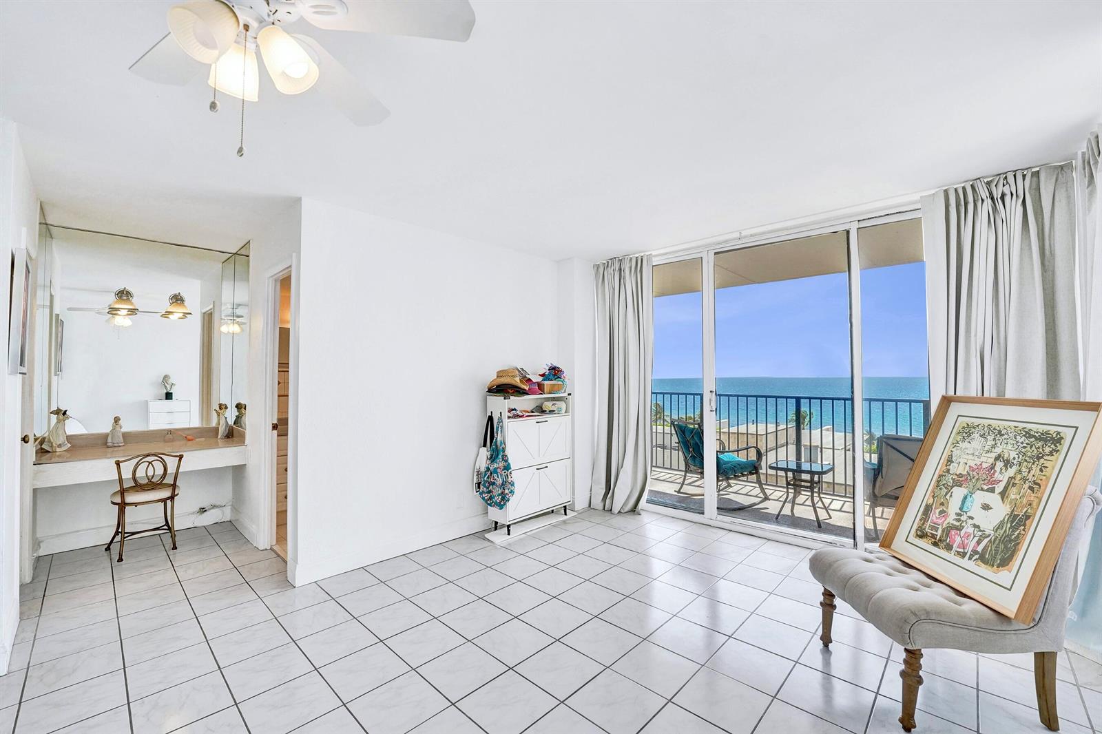 Photo of 2101 Ocean  #801, Hollywood, Florida, 33019 - Bedroom 1 and Bath 1
