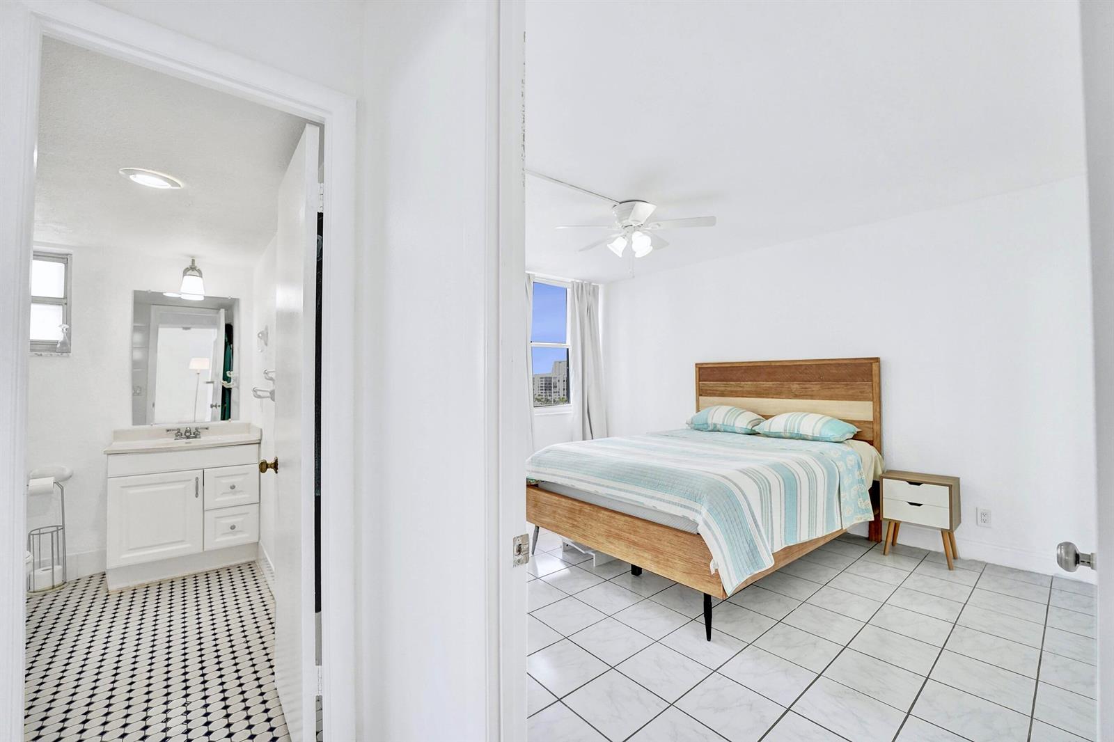 Photo of 2101 Ocean  #801, Hollywood, Florida, 33019 - Bathroom 2 and Bedroom 2