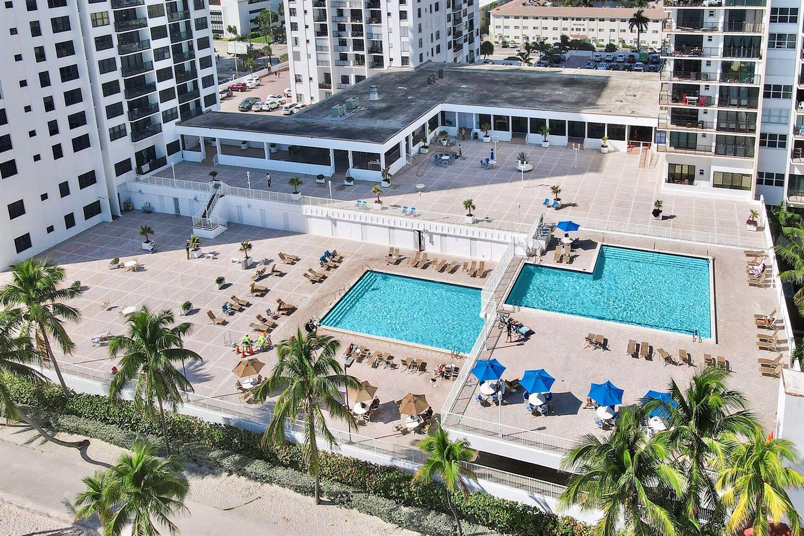 Photo of 2101 Ocean  #801, Hollywood, Florida, 33019 - Amenities. Pools
