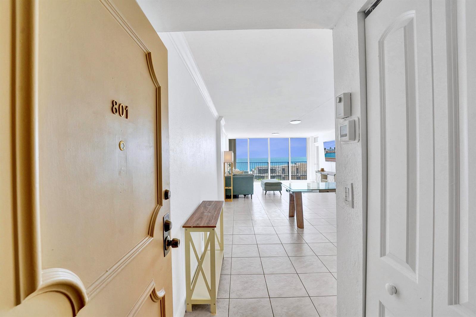 Photo of 2101 Ocean  #801, Hollywood, Florida, 33019 - Entrance - door - 801
