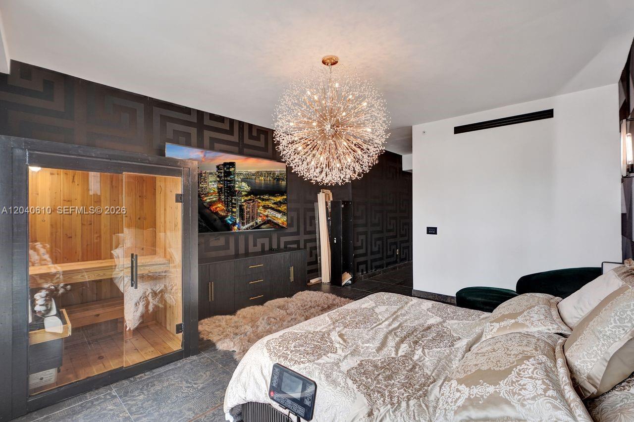 Photo of 3300 188th St  #210, Aventura, Florida, 33180 - Master suite showing Sauna
