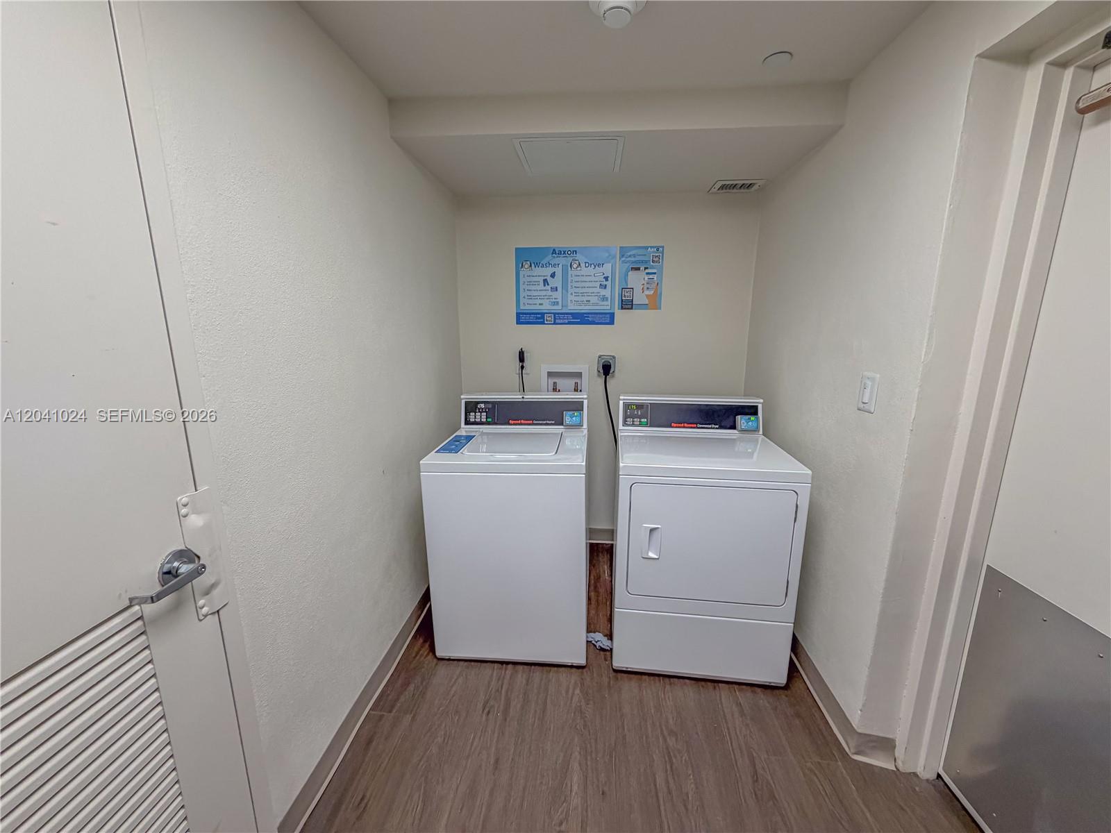 Photo of 9801 Collins Ave  #3U, Bal Harbour, Florida, 33154 - Common area laundry