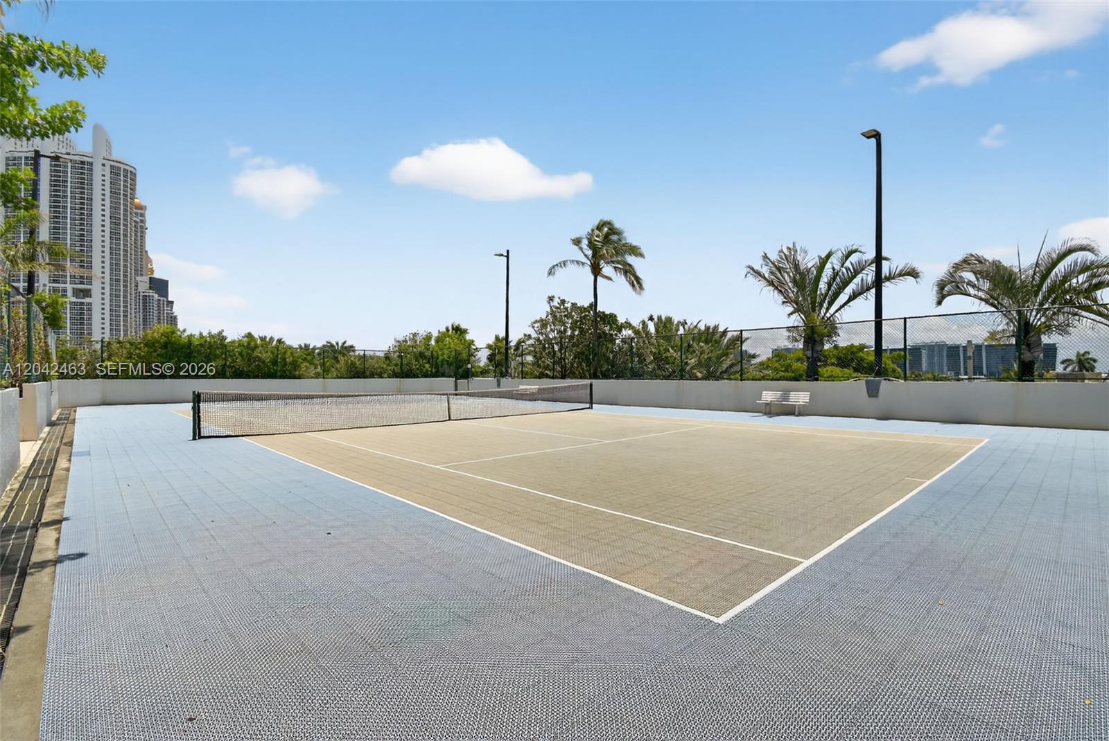 Photo of 18671 Collins Ave #1401, Sunny Isles Beach, Florida, 33160 - Tennis court