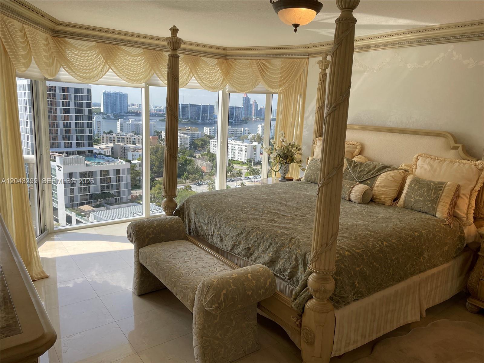 Photo of 17555 Collins Ave #1906, Sunny Isles Beach, Florida, 33160 - Primary Bedroom