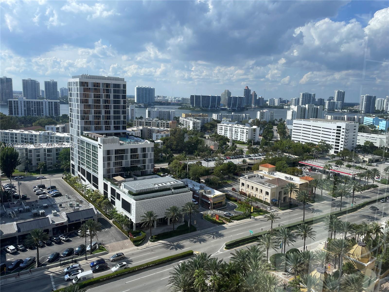Photo of 17555 Collins Ave #1906, Sunny Isles Beach, Florida, 33160 - Balcony City View