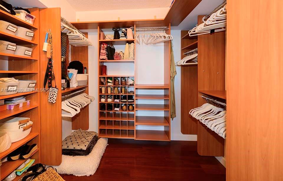Photo of 3600 Mystic Pointe Dr  #718, Aventura, Florida, 33180 - Master closet