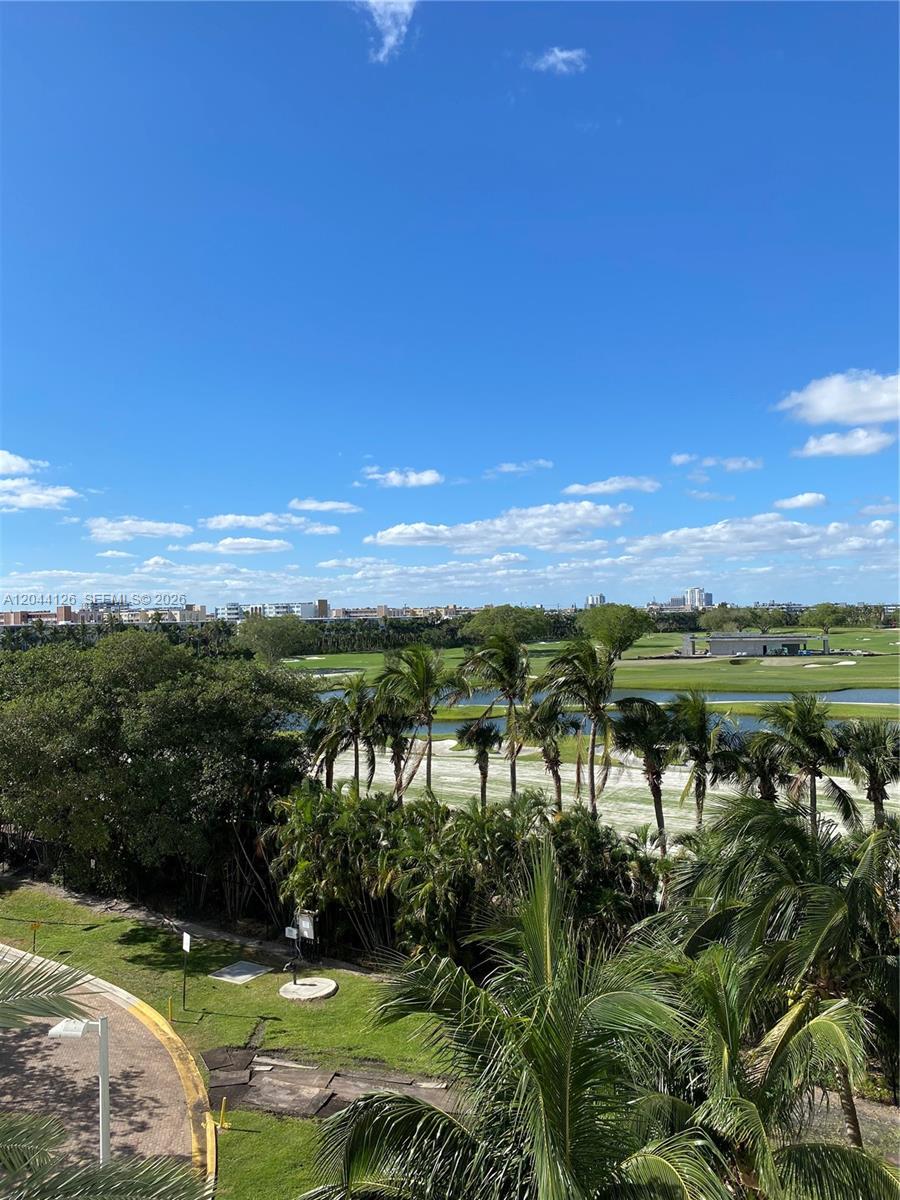 Photo of 1745 Hallandale Beach Blvd  #401W, Hallandale Beach, Florida, 33009 - Lake and golf view from balcony