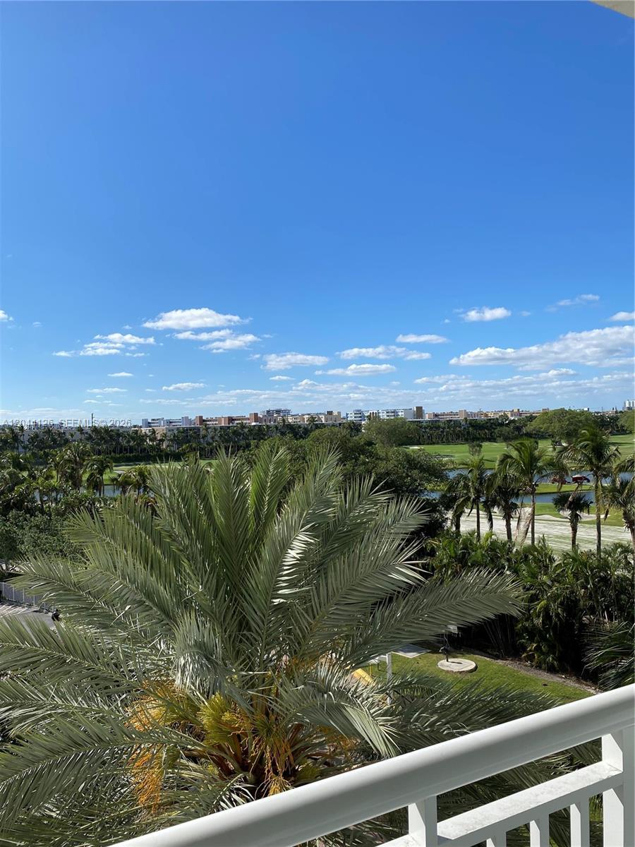 Photo of 1745 Hallandale Beach Blvd  #401W, Hallandale Beach, Florida, 33009 - Lake and golf view from balcony