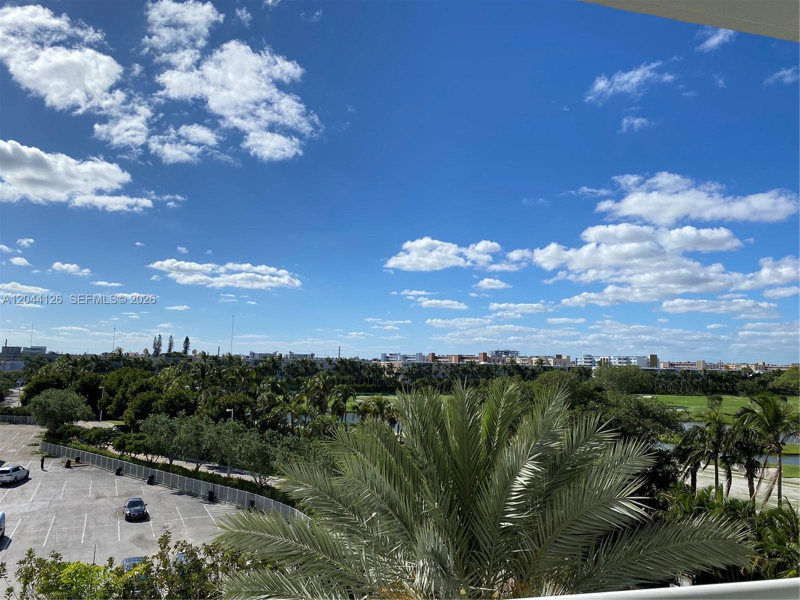 Photo of 1745 Hallandale Beach Blvd  #401W, Hallandale Beach, Florida, 33009 - Lake and golf view from balcony
