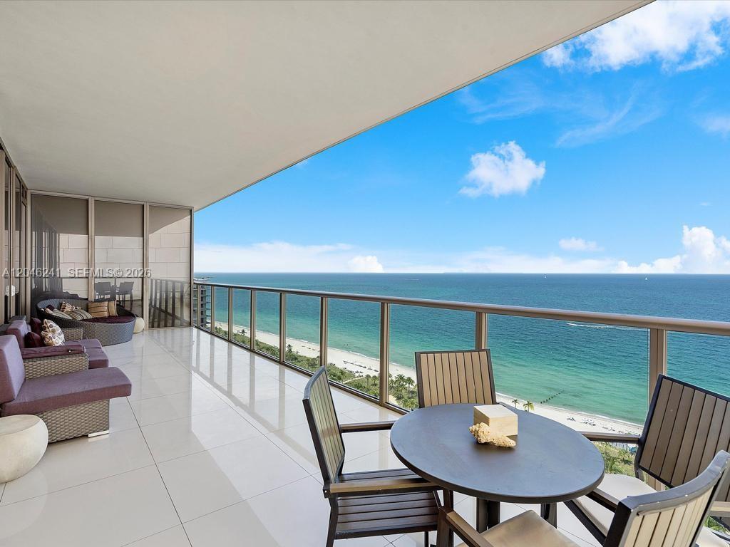 Photo of 9705 Collins Ave #1804N, Bal Harbour, Florida, 33154 - Virtually staged.