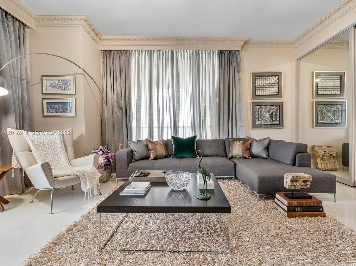 Photo of 9705 Collins Ave #1804N, Bal Harbour, Florida, 33154 - Virtually staged.