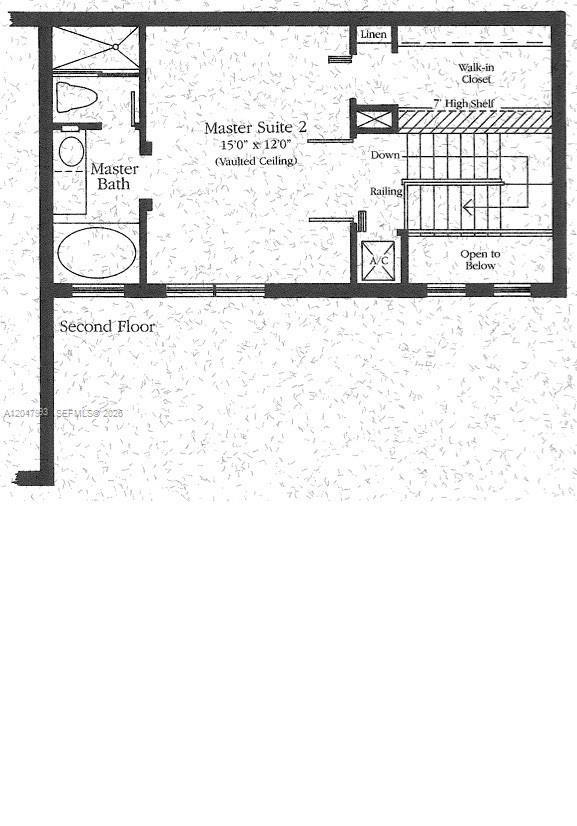 Photo of 1595 Seagrape Way (1595), Hollywood, Florida, 33019 - 2nd Floor Plan
