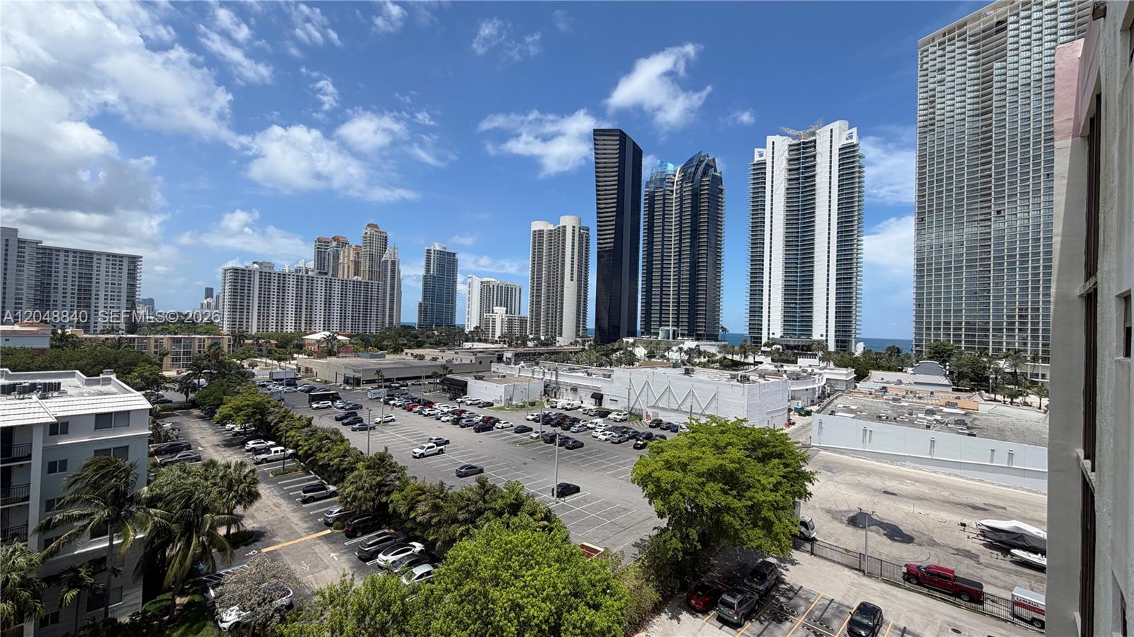 Photo of 17021 Bay Rd #914, Sunny Isles Beach, Florida, 33160 - View from bedroom