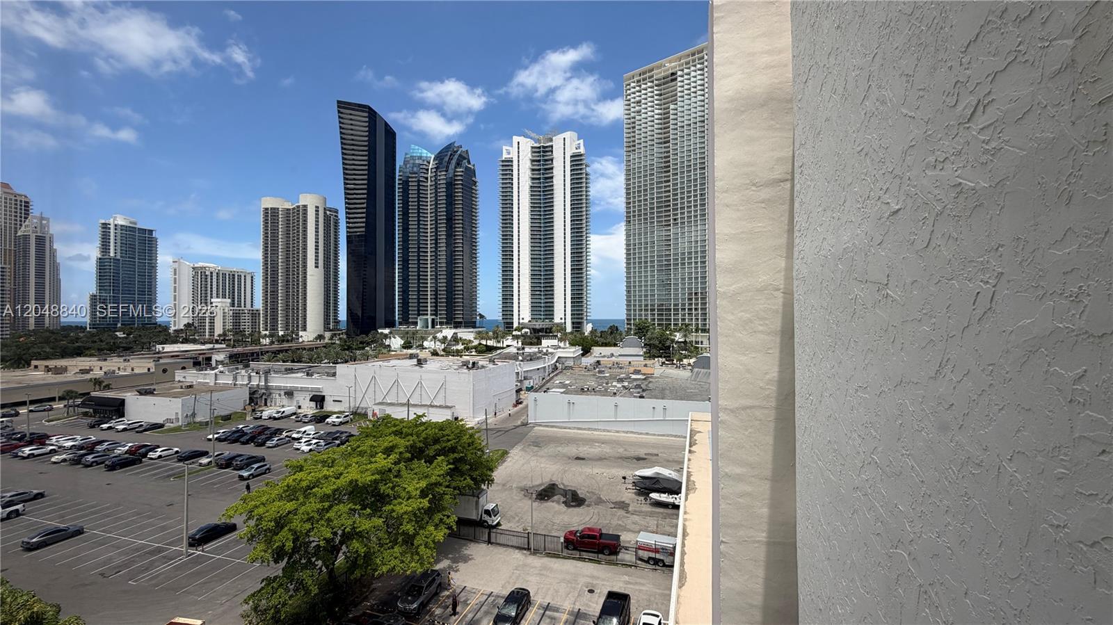 Photo of 17021 Bay Rd #914, Sunny Isles Beach, Florida, 33160 - Living room view
