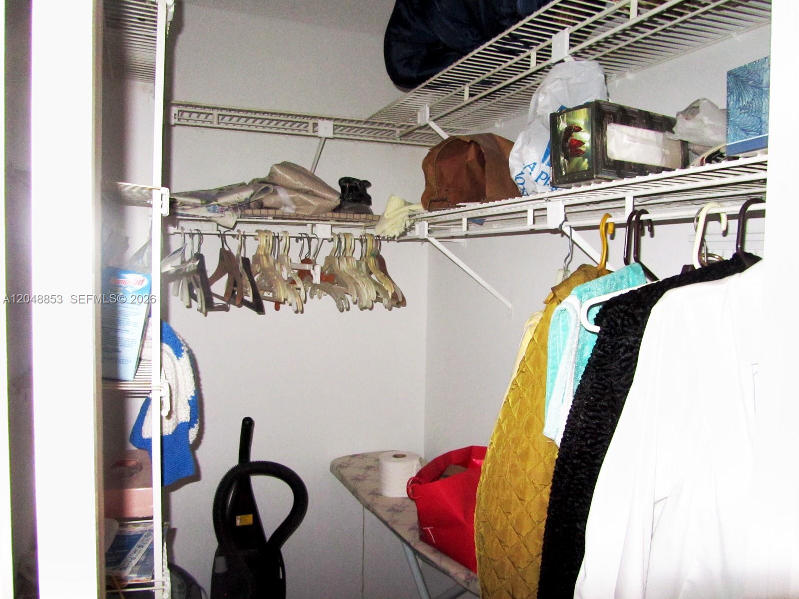 Photo of 1833 Ocean Dr  #911, Hallandale Beach, Florida, 33009 - walkin closet in the master bedroom