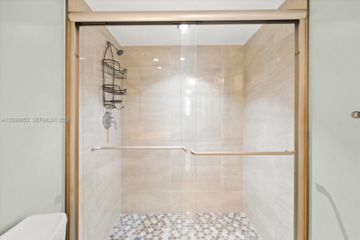 second bathroom nice shower