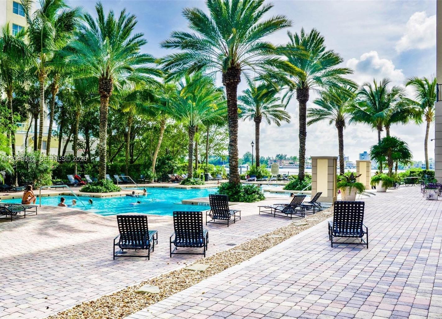 Photo of 17145 Bay Rd  #4303, Sunny Isles Beach, Florida, 33160 - Resort Style Heated Pool