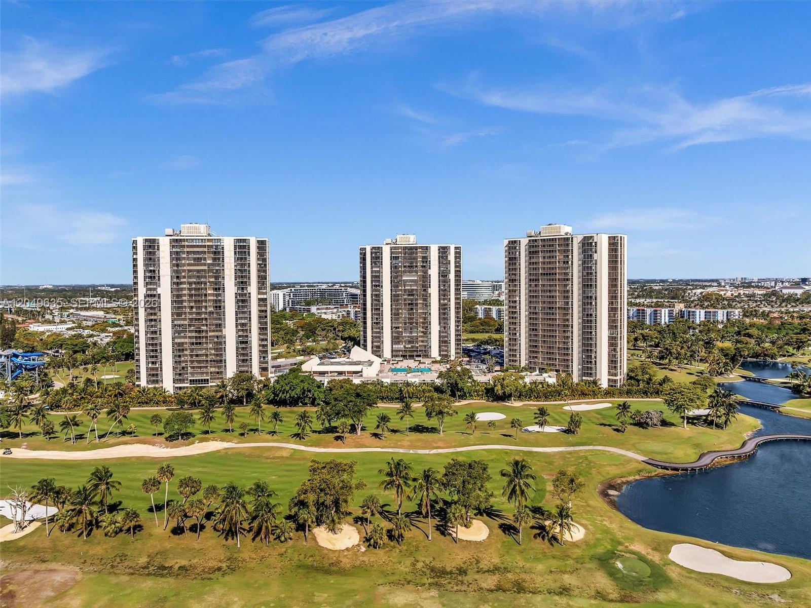 Photo of 20301 Country Club Dr #622, Aventura, Florida, 33180 - Three Coronado's towers are located directly on the Turnberry golf course in prime Aventura location