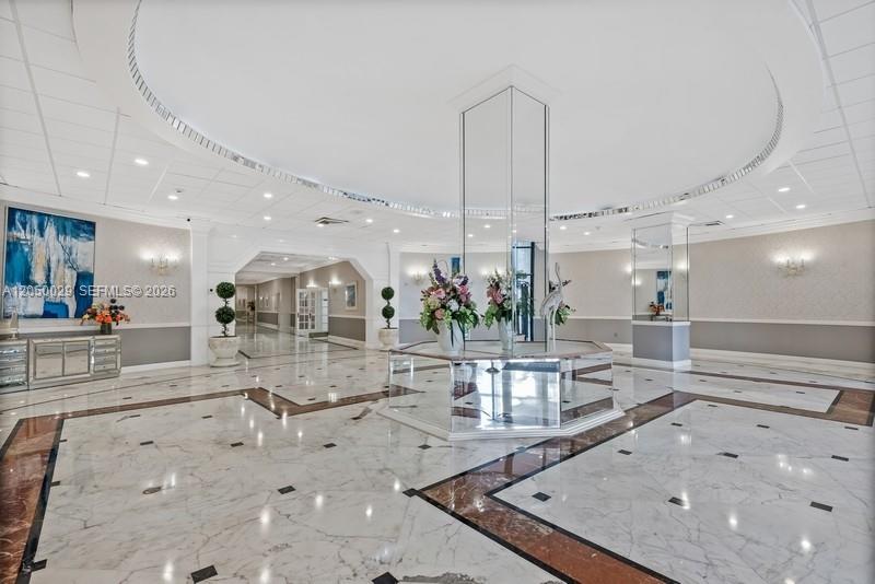 Photo of 3800 Ocean Dr  #410, Hollywood, Florida, 33019 - Resort style lobby