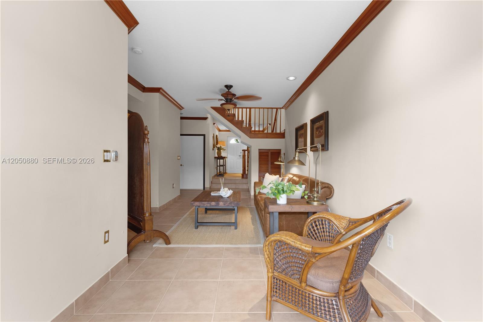 Photo of 21399 Marina Cove Cir  #15, Aventura, Florida, 33180 - Family Room View from Backyard
