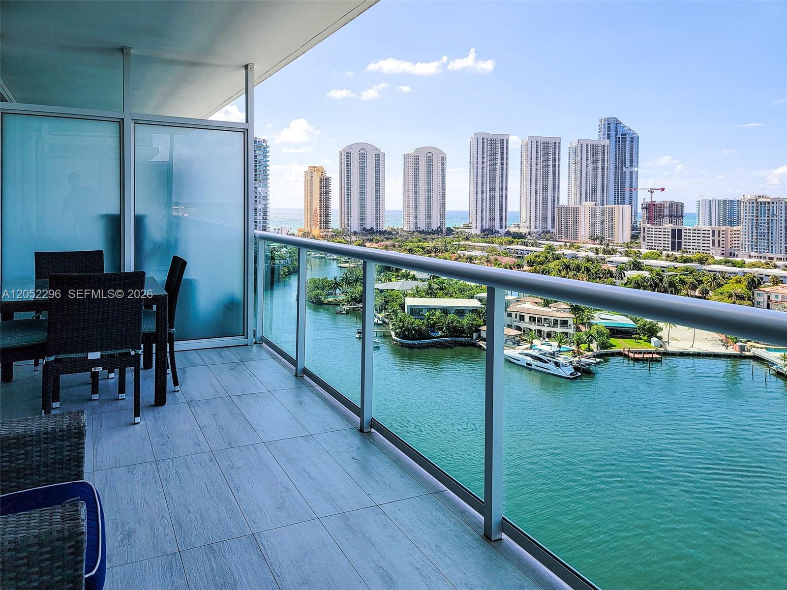 Photo of 400 Sunny Isles Blvd #1604, Sunny Isles Beach, Florida, 33160 - Balcony
