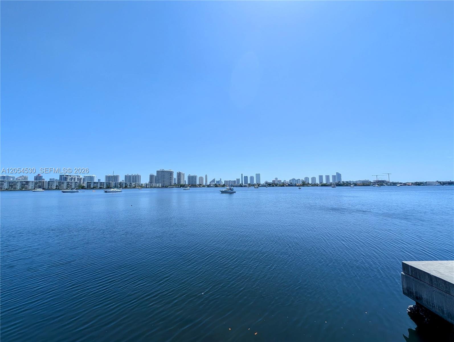 Photo of 17301 Biscayne Blvd #1501, North Miami Beach, Florida, 33160 - View from the pool