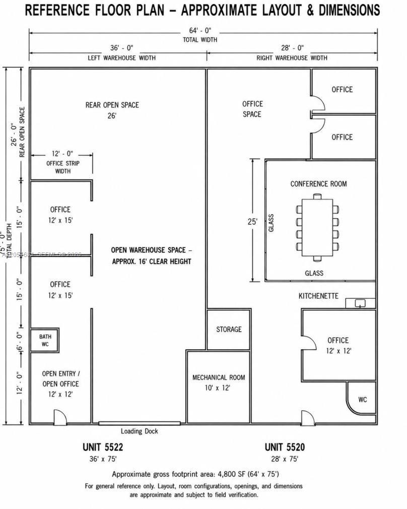 Ver detalles 5520-5522 / sq. ft. $ 2026-07-16 0 foto