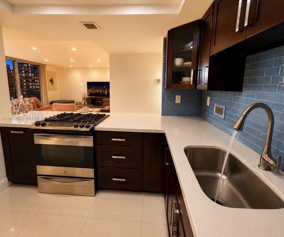 Photo of 2030 Ocean Dr  #506, Hallandale Beach, Florida, 33009 - SERVE THROUGH COUNTERS IS PERFECT FOR ENTERTAINING
