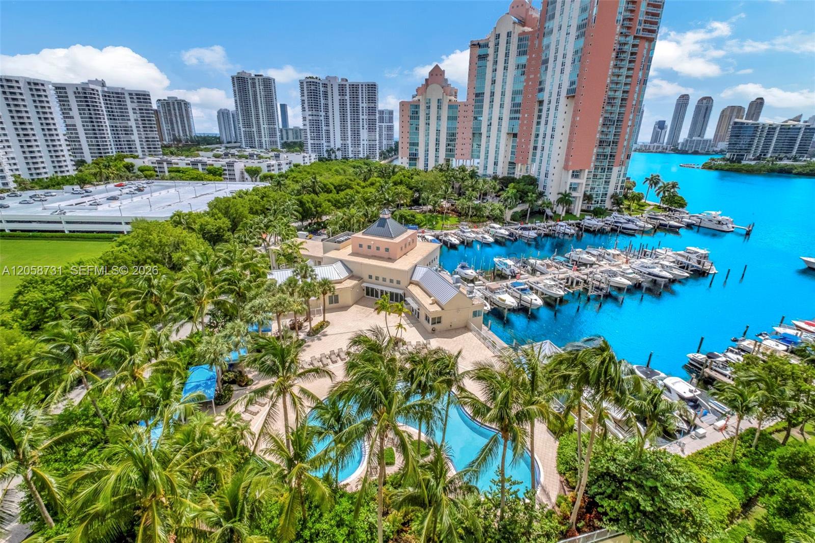 Photo of 3330 190th St  #UPH14, Aventura, Florida, 33180 - Spa building, 2nd pool, docks