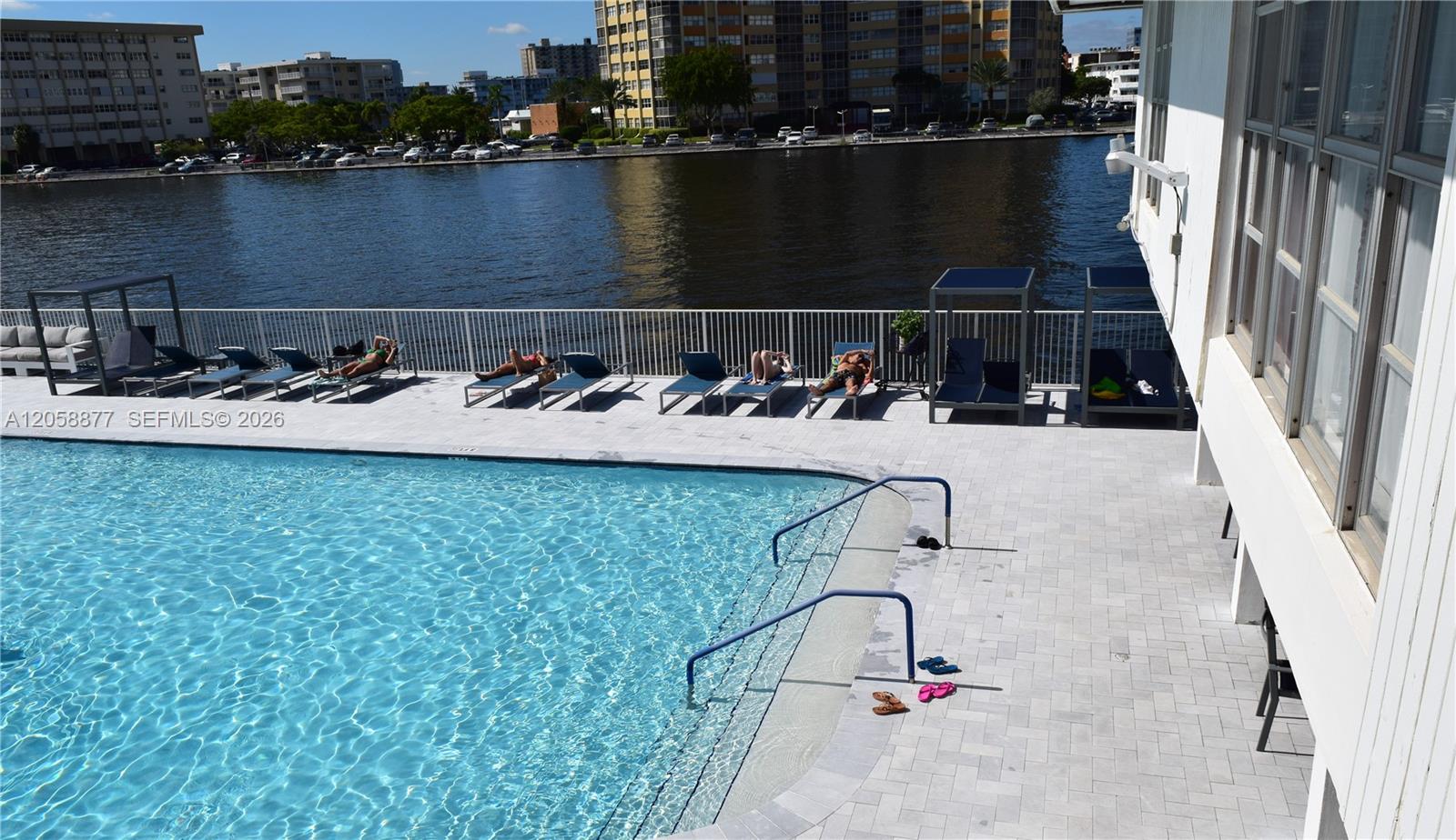 Photo of 1849 Ocean Dr  #407, Hallandale Beach, Florida, 33009 - Heater Amazing Pool
