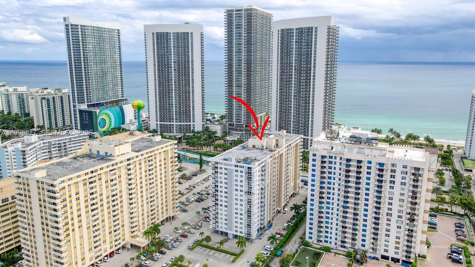 Photo of 1849 Ocean Dr  #407, Hallandale Beach, Florida, 33009 - 1 Block from NEW Public Market Ocean Drive.