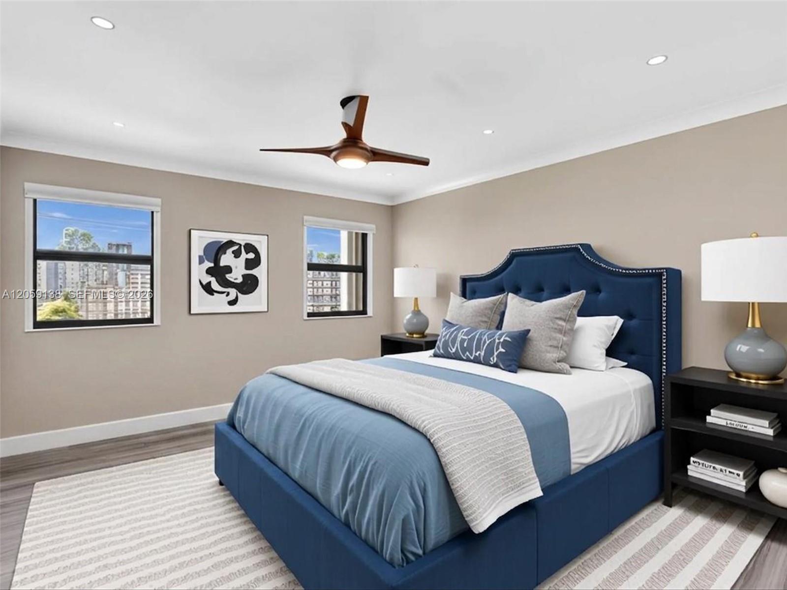Photo of 1201 Ocean Dr  #802S, Hollywood, Florida, 33019 - Staged 2nd bedroom