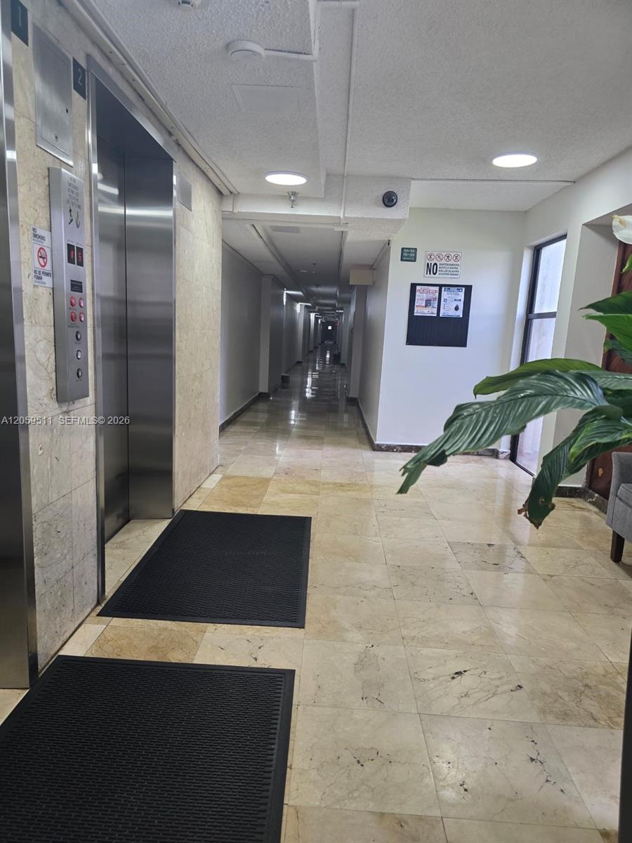 Photo of 17021 Bay Rd  #910, Sunny Isles Beach, Florida, 33160 - Garage Entrance