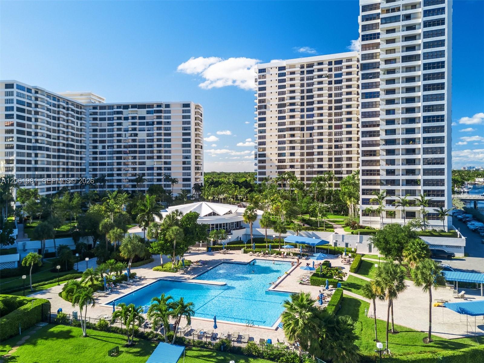 Photo of 2500 Parkview Dr #1117, Hallandale Beach, Florida, 33009 - The view of the building