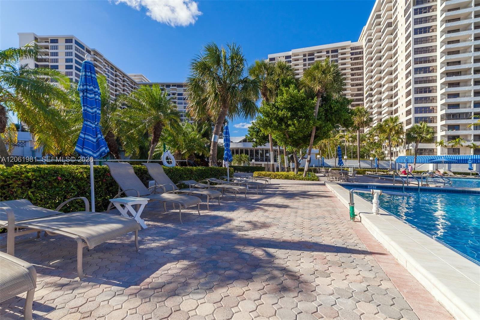 Photo of 2500 Parkview Dr #1117, Hallandale Beach, Florida, 33009 - Community Pool