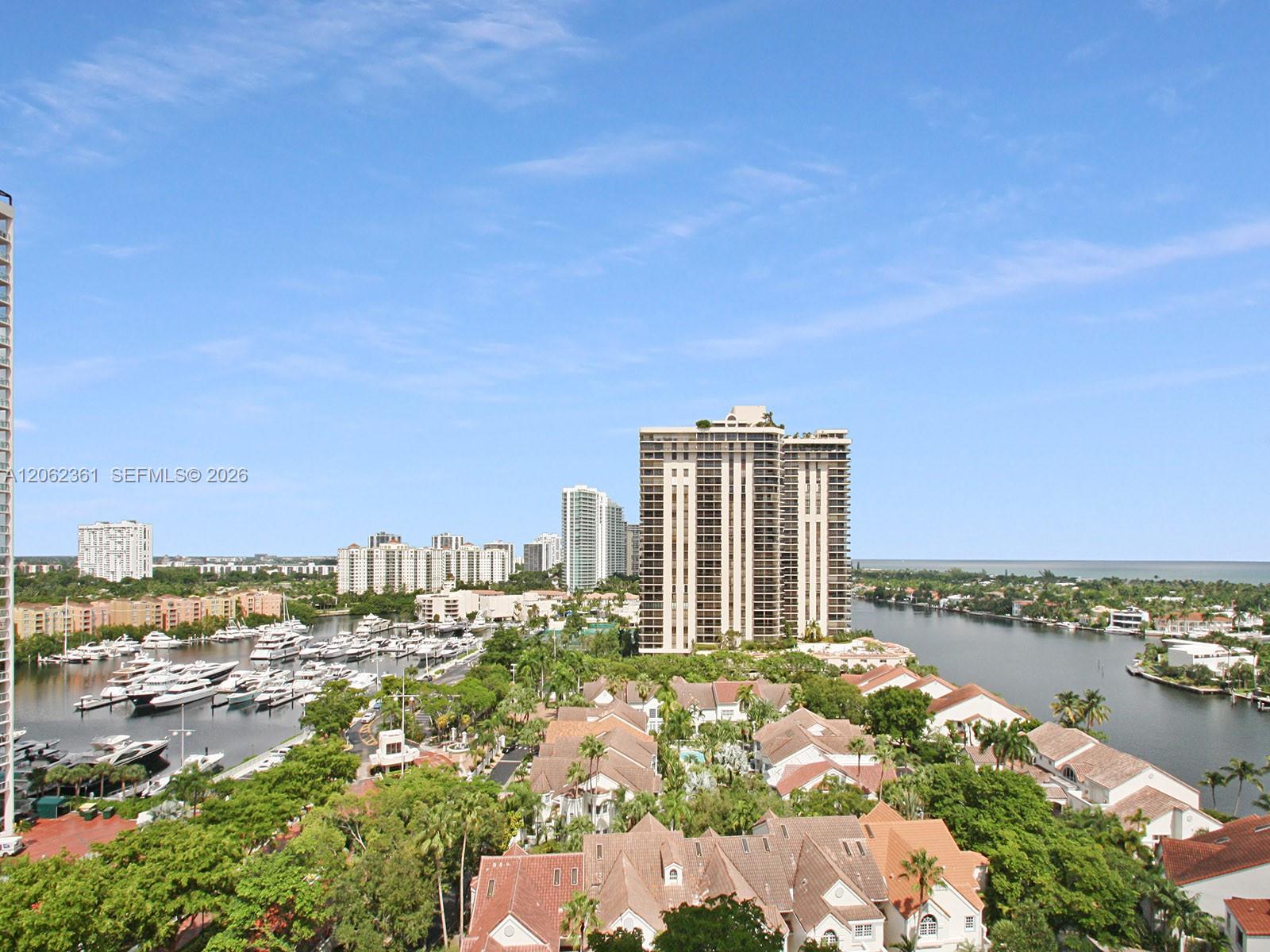 Photo of 19355 Turnberry Way #12C, Aventura, Florida, 33180 - Marina, Intracoastal and Ocean Views!