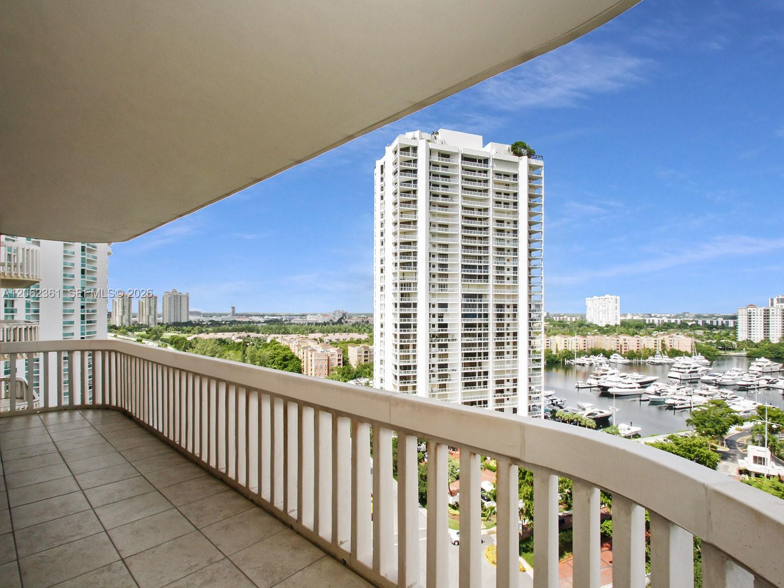 Photo of 19355 Turnberry Way #12C, Aventura, Florida, 33180 - Balcony is closed until March 2027