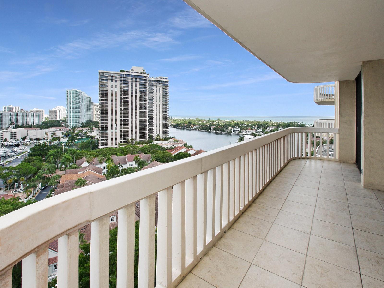 Photo of 19355 Turnberry Way #12C, Aventura, Florida, 33180 - Balcony is closed until March 2027