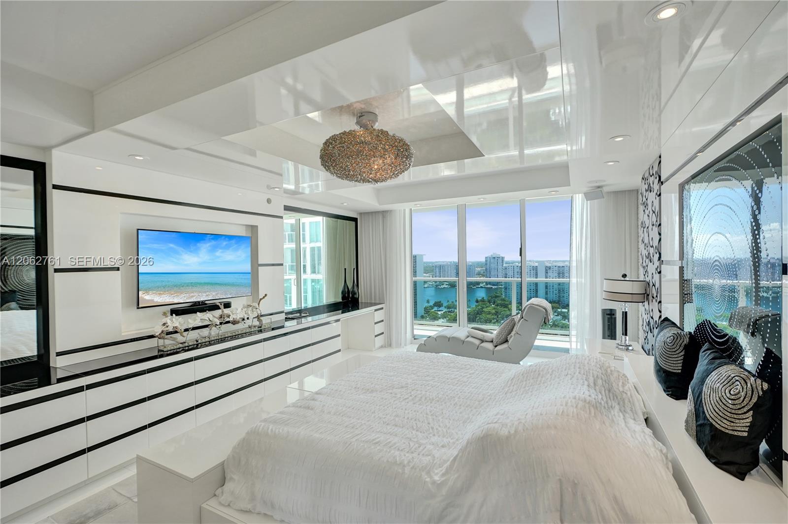 Photo of 3201 183rd St  #2403, Aventura, Florida, 33160 - Main bedroom.