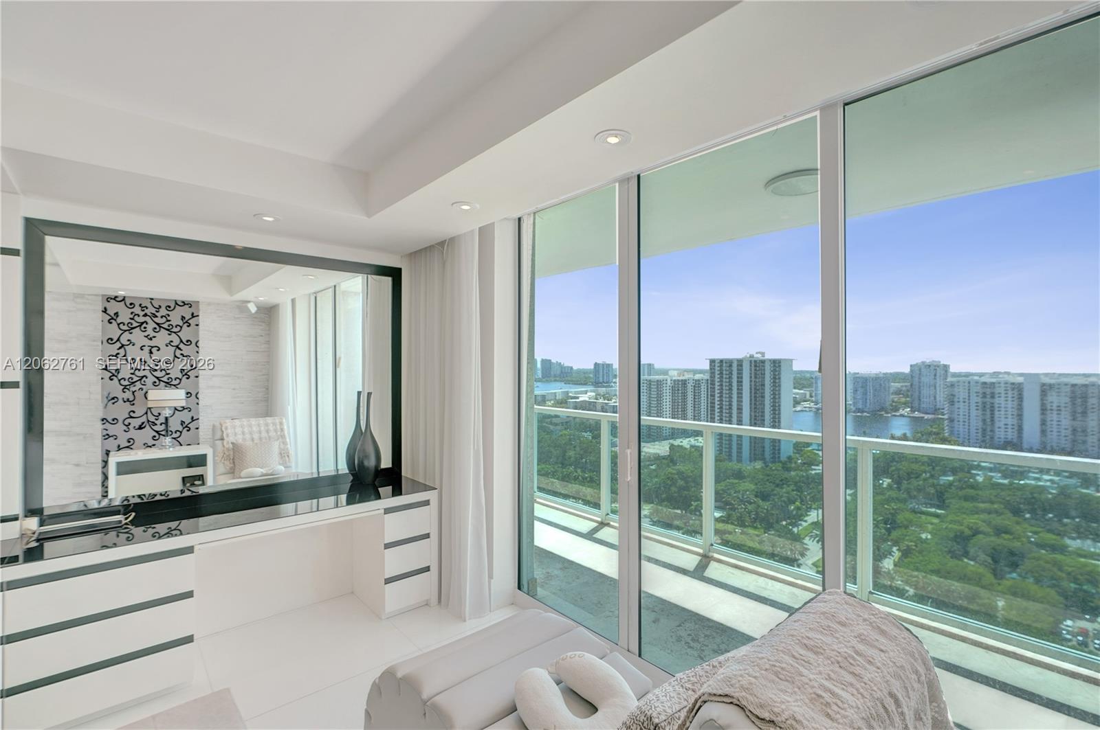 Photo of 3201 183rd St  #2403, Aventura, Florida, 33160 - Main bedroom.