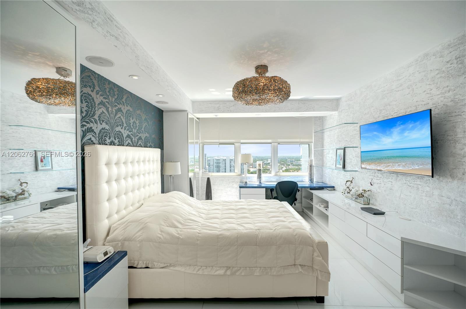 Photo of 3201 183rd St  #2403, Aventura, Florida, 33160 - Third bedroom.