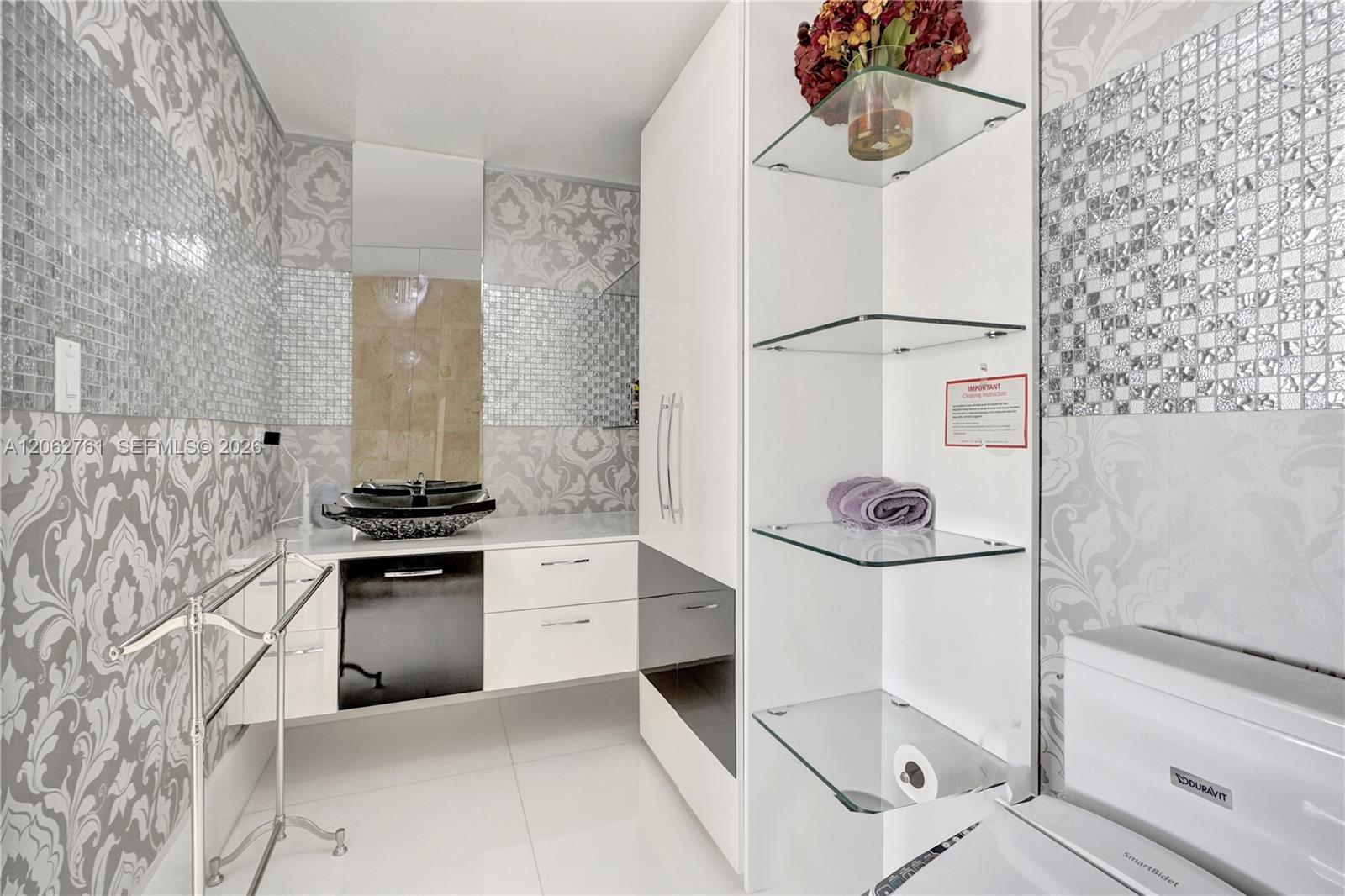 Photo of 3201 183rd St  #2403, Aventura, Florida, 33160 - Third bathroom.